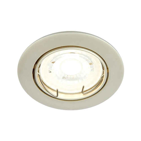 LÁMPARA EMPOTRABLE TECNOLITE ANDORA COMPACTO 50W BASE GX5.3 PERLADO ***TECNOLITE HAE***