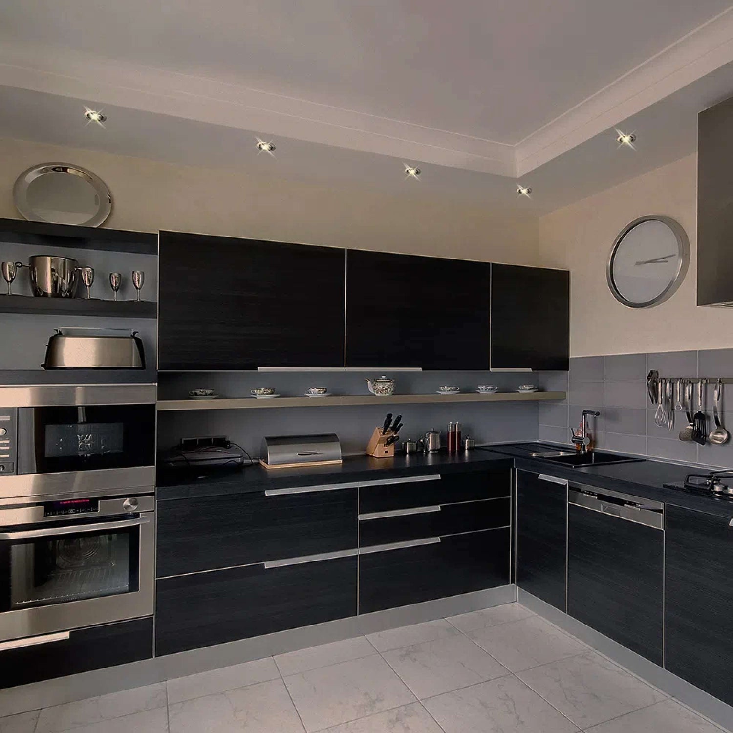 LÁMPARA DE INTERIOR EMPOTRABLE ANDORA TECNOLITE POTENCIA MÁXIMA 50W BASE GX5.3 FOCO MR16 NO INCLUIDO SATINADO