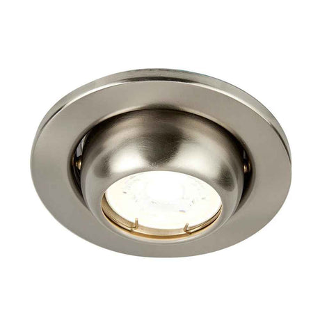 LÁMPARA EMPOTRABLE TECNOLITE ACARI COMPACTO 50W BASE GX5.3 SATINADO