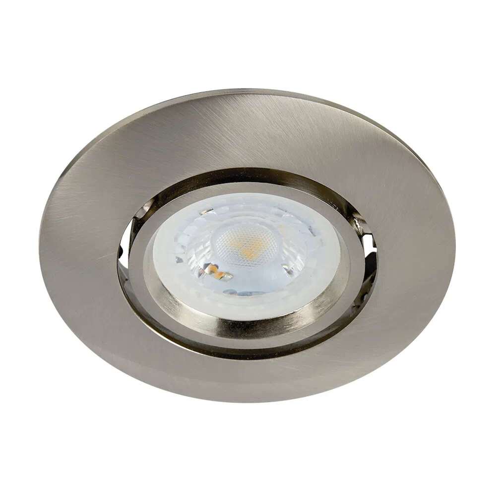 LÁMPARA DE INTERIOR EMPOTRABLE ASTI TECNOLITE POTENCIA MÁXIMA 50W BASE GX5.3 FOCO MR16 NO INCLUIDO SATINADO