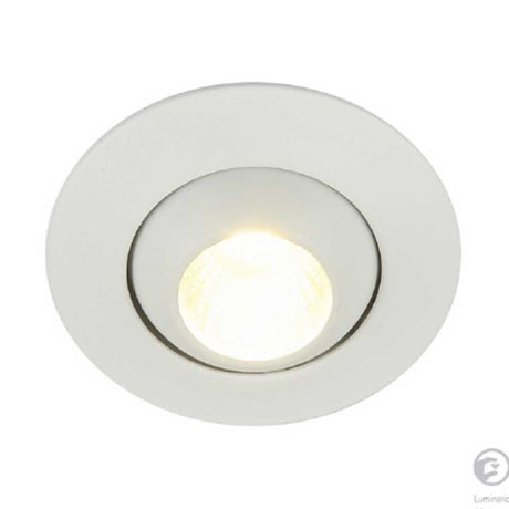 LÁMPARA EMPOTRABLE TECNOLITE ABEBA 4W LUZ SUAVE CÁLIDA BLANCO