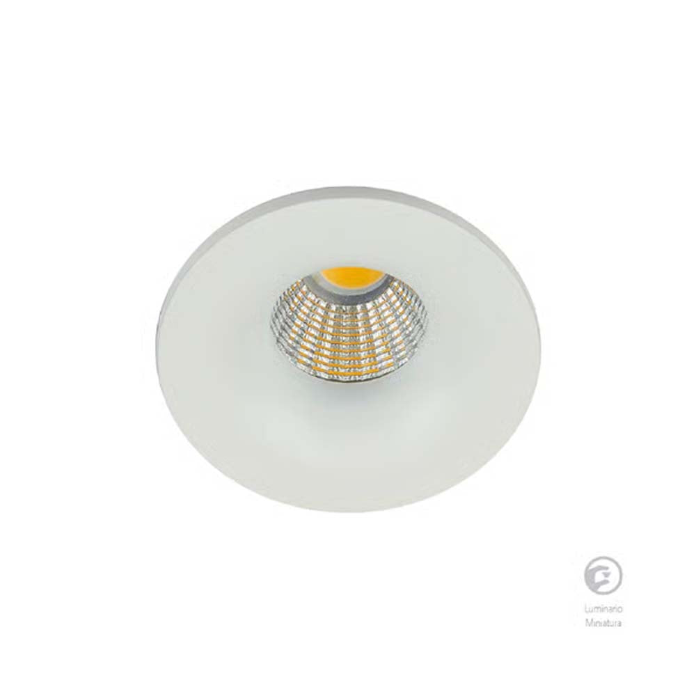 LAMPARA DE INTERIOR LED PARA EMPOTRAR 4 W LUZ CALIDA BRILLANTE YDCLED-305/B