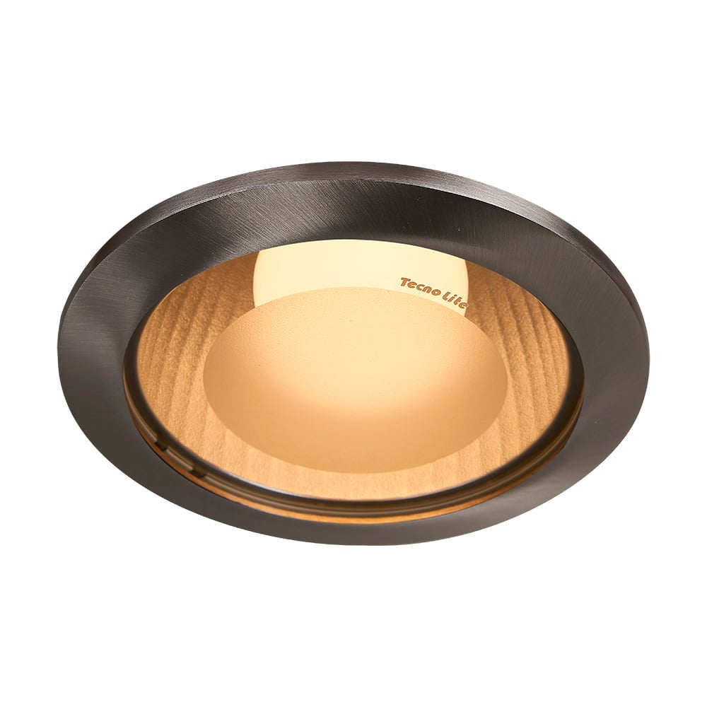 LÁMPARA DE INTERIOR EMPOTRABLE LED OLMO TECNOLITE BASE E27 LUZ SUAVE CÁLIDA ***TECNOLITE HAE***