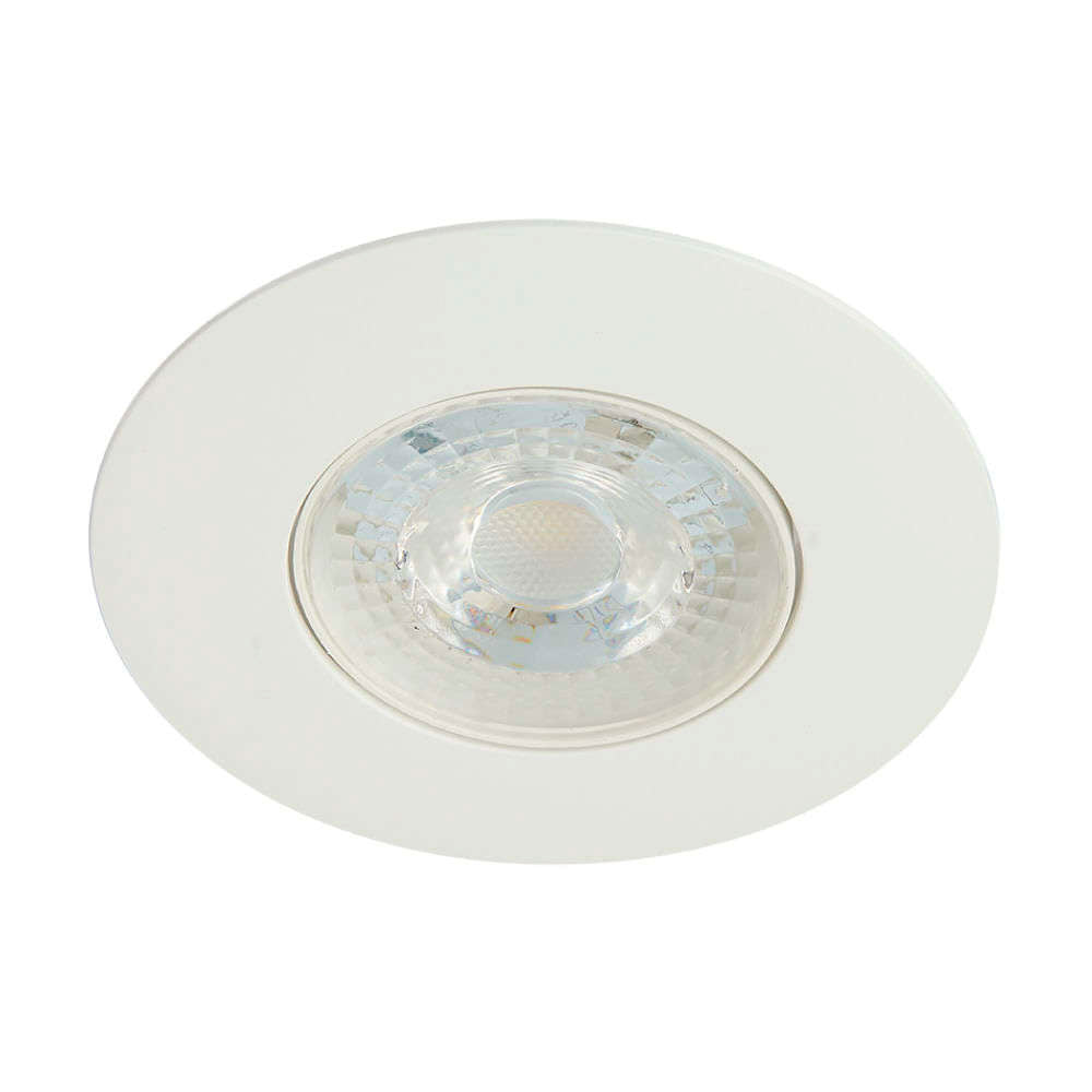 LÁMPARA DE INTERIOR EMPOTRABLE LED NAOS I TECNOLITE 5.5W LUZ SUAVE CÁLIDA