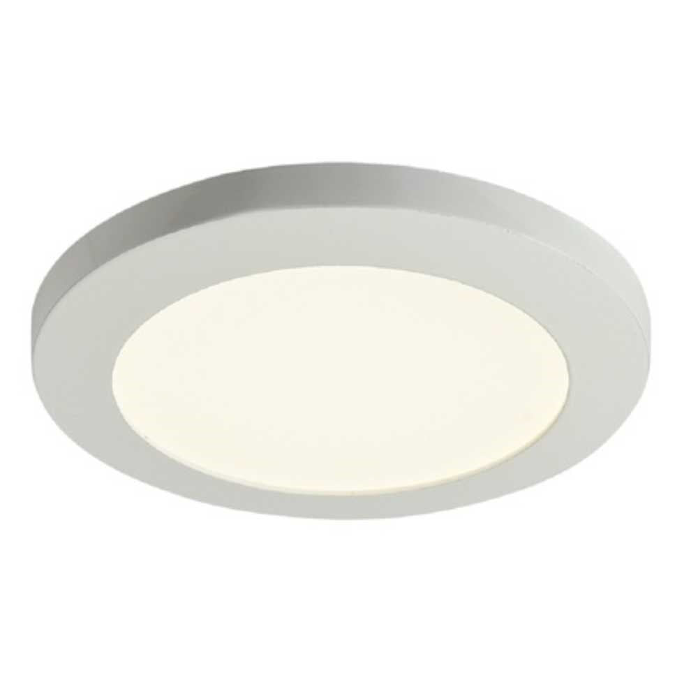 LÁMPARA DE INTERIOR EMPOTRABLE MUNICH TECNOLITE PARA BOTE O PLAFÓN 9W LUZ BLANCA NEUTRA BLANCO