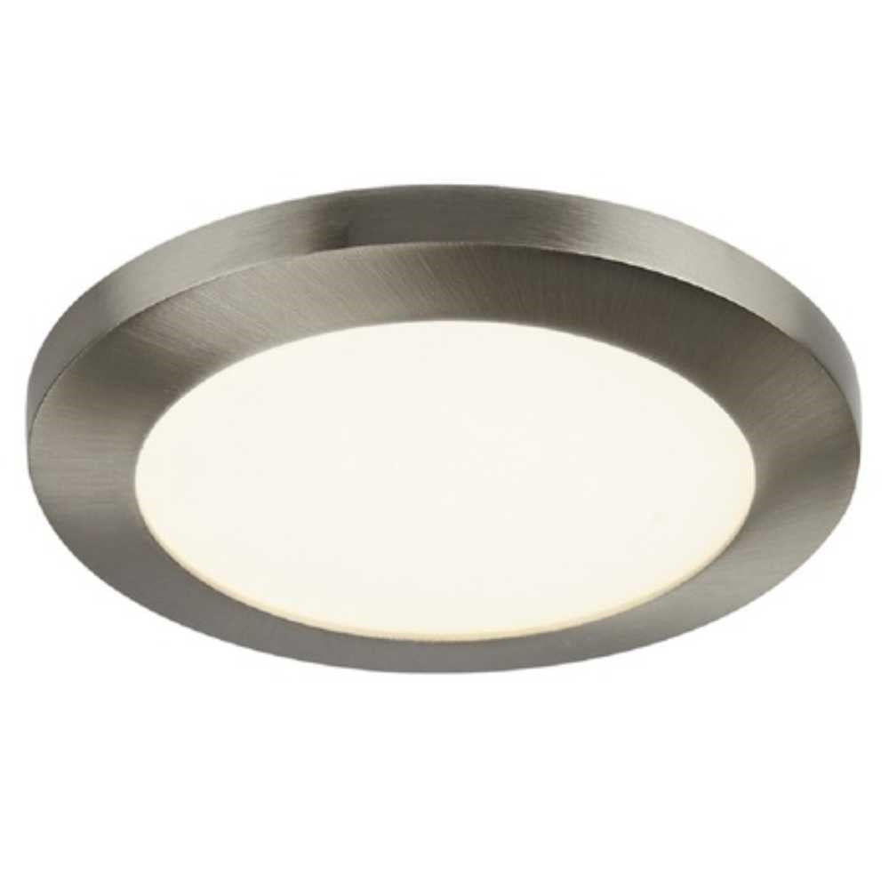 LÁMPARA DE INTERIOR EMPOTRABLE MUNICH TECNOLITE PARA BOTE O PLAFÓN 9W LUZ BLANCA NEUTRA SATINADO