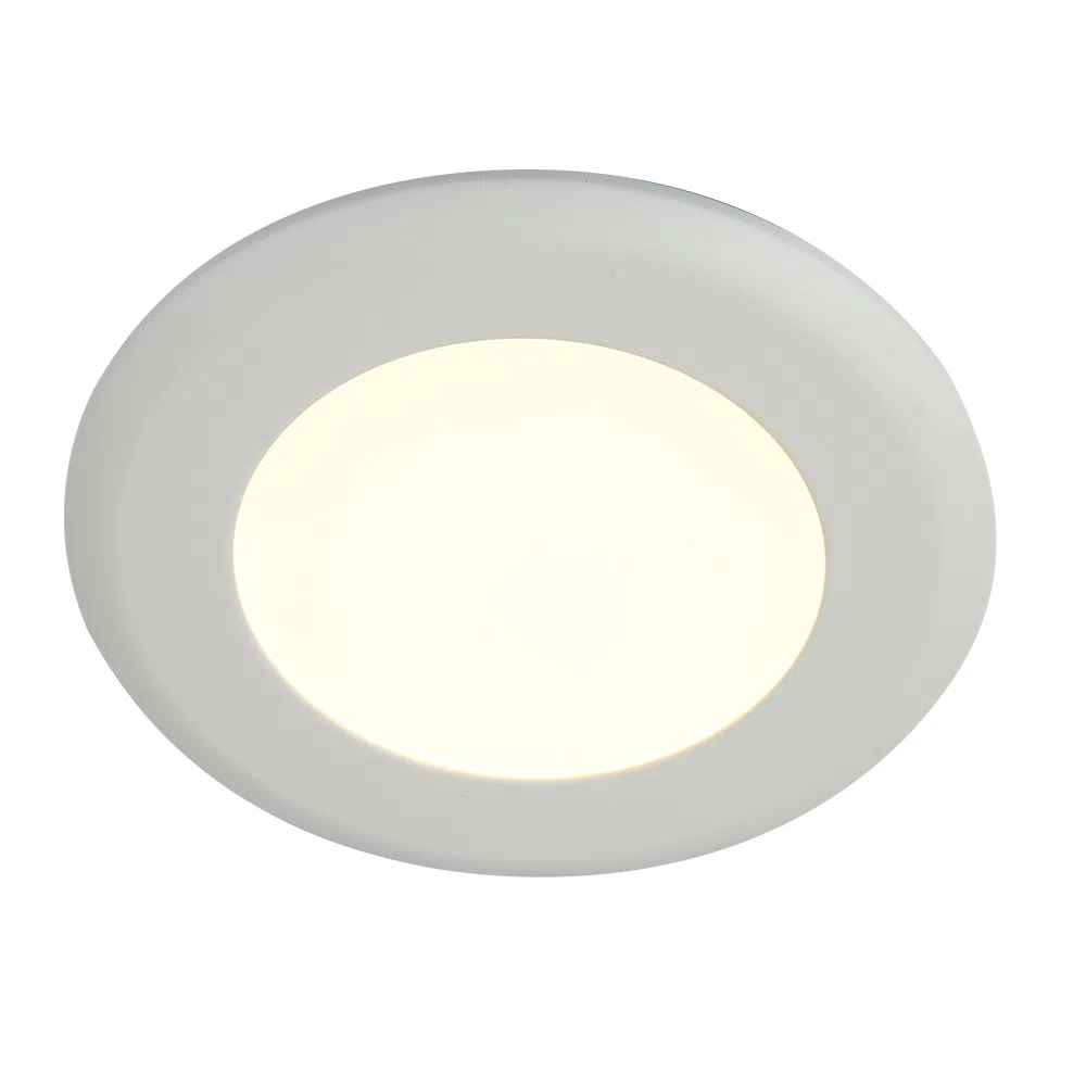 LAMPARA DE INTERIOR LED PARA EMPOTRAR 6 W LUZ CALIDA BRILLANTE