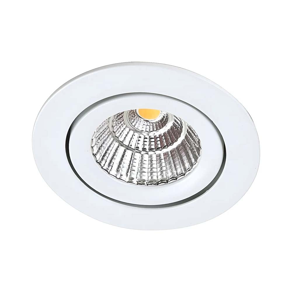 EMP. TECHO DIRIGIBLE LED 7W. MV 100-240V. 3000K. 17 BLANCO BENARES ***TECNOLITE HAE***