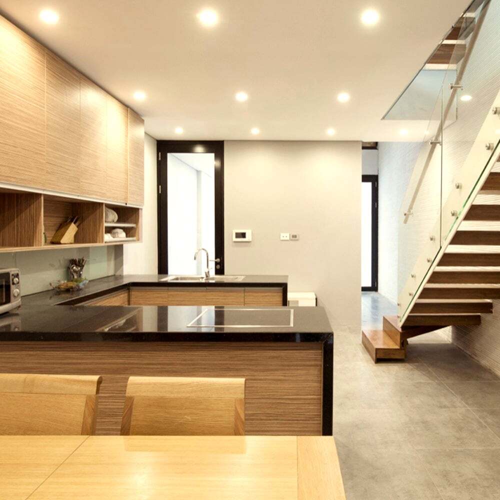 LÁMPARA EMPOTRABLE LED TECNOLITE NADI 9W LUZ SUAVE CÁLIDA BASE E27 SATINADO