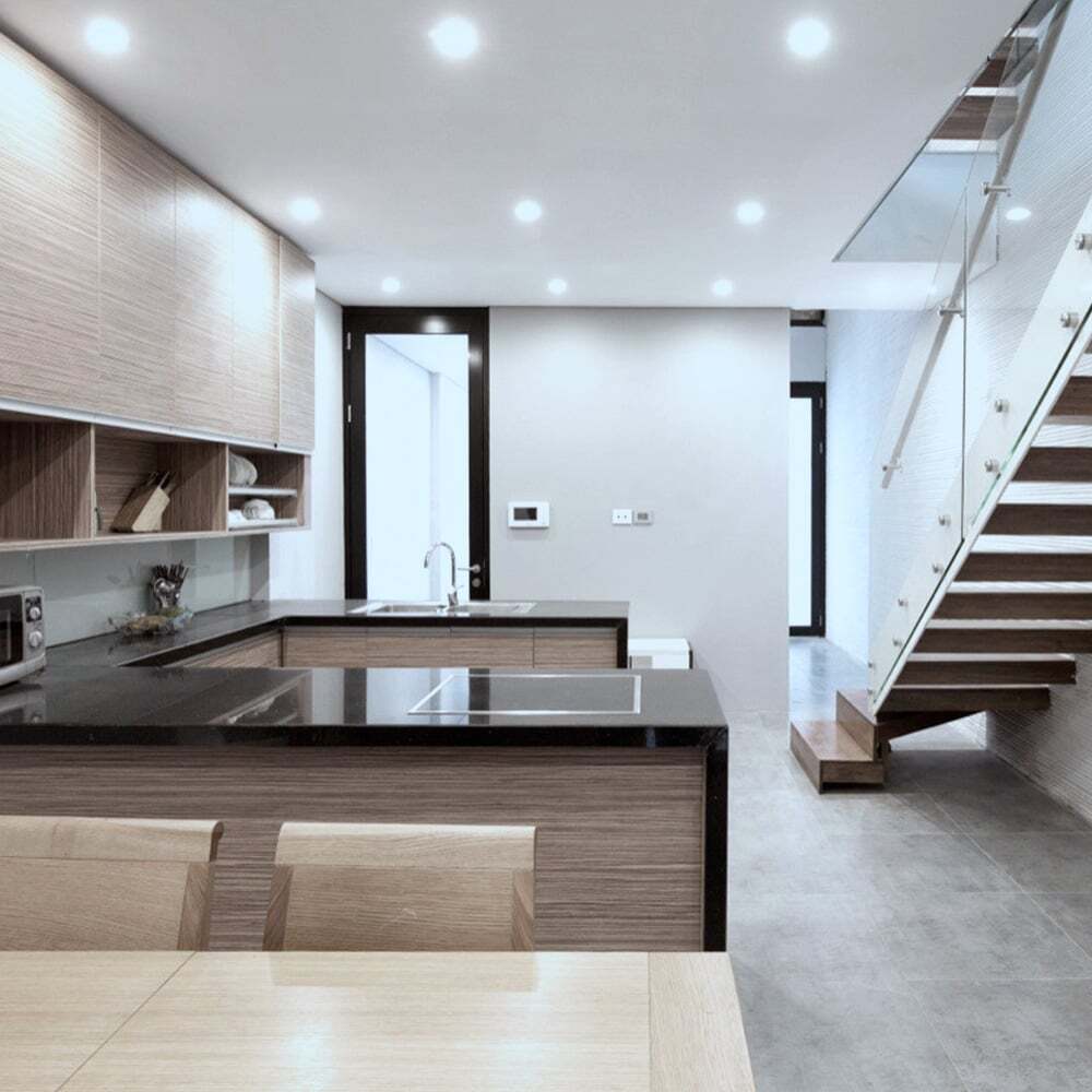 LÁMPARA EMPOTRABLE LED TECNOLITE NADI 9W LUZ DE DÍA BASE E27 SATINADO