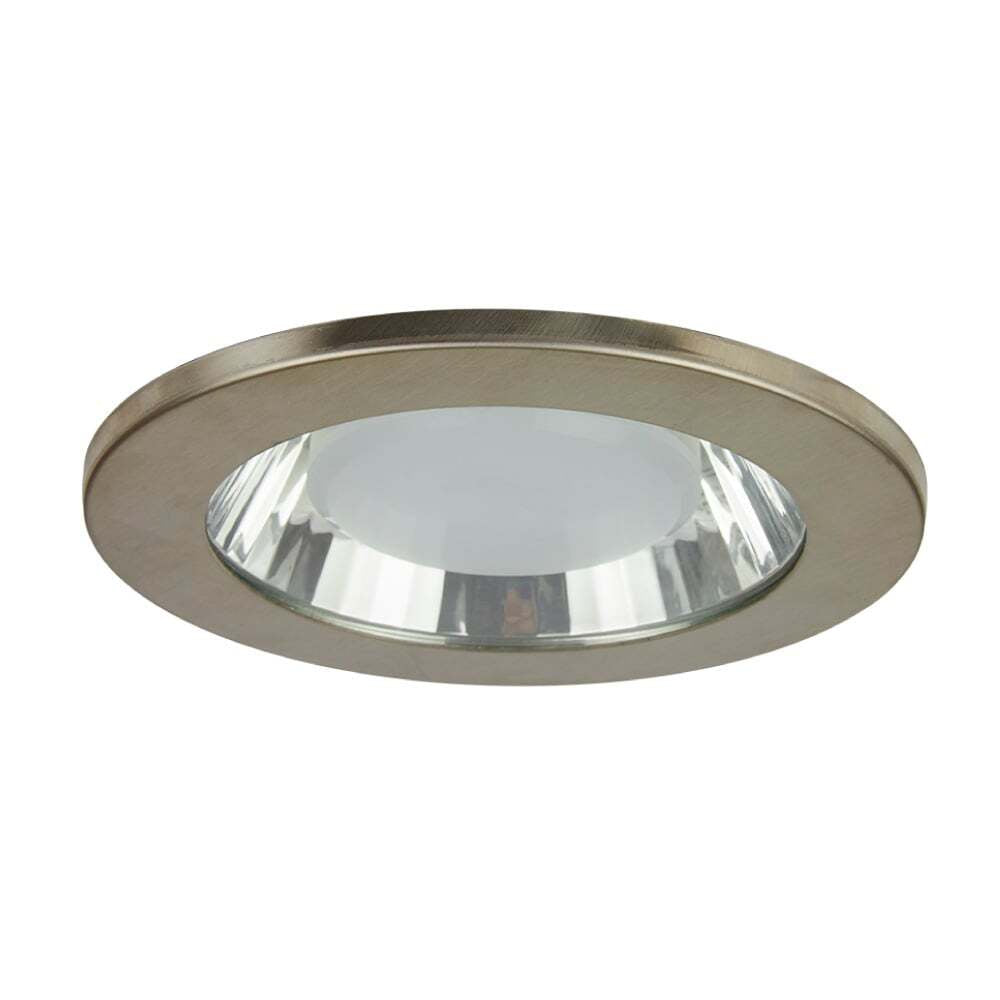 LÁMPARA EMPOTRABLE LED TECNOLITE NADI 9W LUZ DE DÍA BASE E27 SATINADO