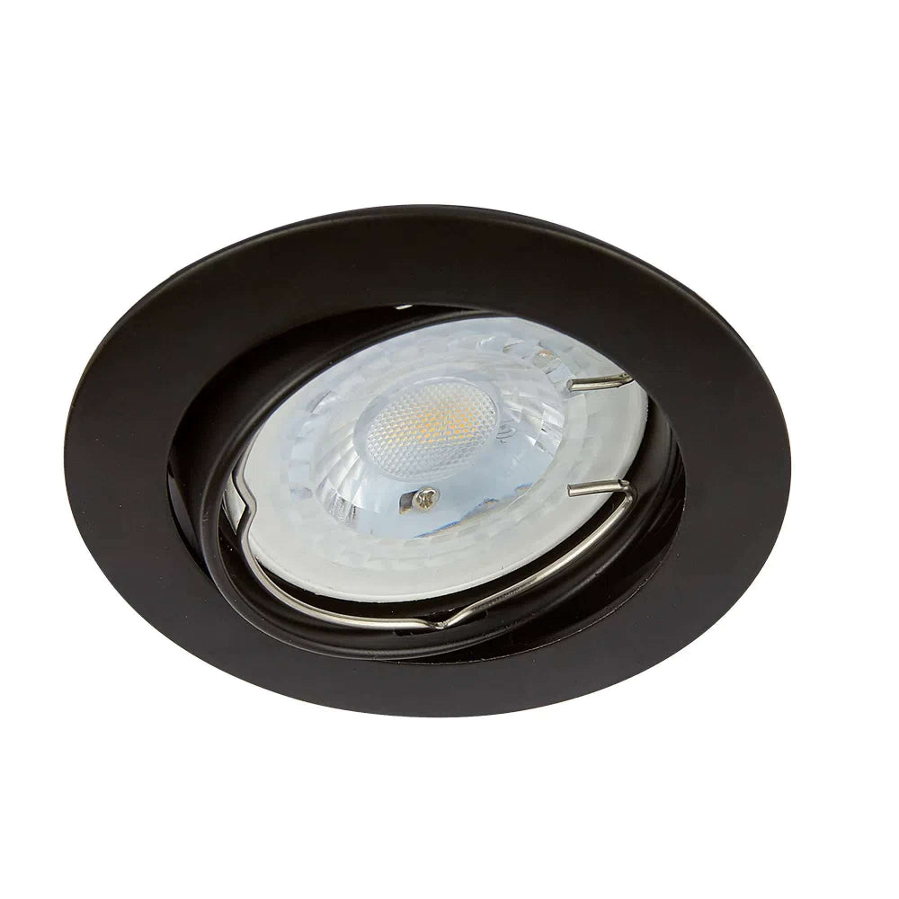 LAMPARA EMPOTRABLE DOWNLIGHT DIRIGIBLE POTENCIA MAX. 6 W BASE GX5.3 FOCO MR16 NO INCLUIDO YD-330/N *** OFRECER 46617 ***