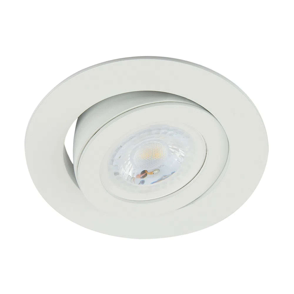 LAMPARA EMPOTRABLE DOWNLIGHT DIRIGIBLE POTENCIA MAX. 50 W BASE GX5.3 FOCO MR16 NO INCLUIDO YD-341/B