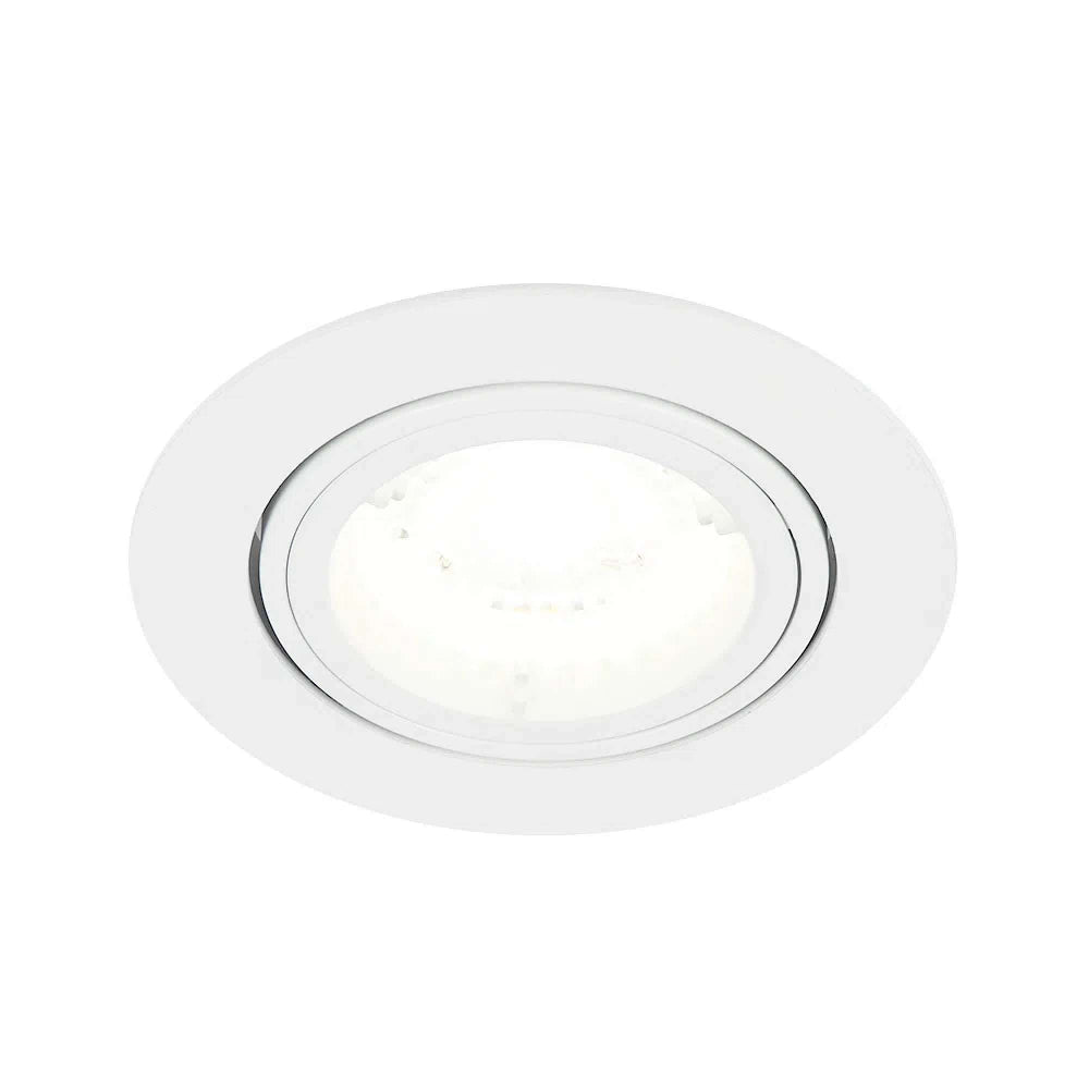 LAMPARA EMPOTRABLE DOWNLIGHT DIRIGIBLE POTENCIA MAX. 50 W BASE GX5.3 FOCO MR16 NO INCLUIDO YD-905/B