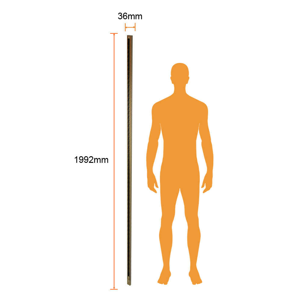RIEL PARA LÁMPARA TECNOLITE SPOT DOS METRO SATINADO