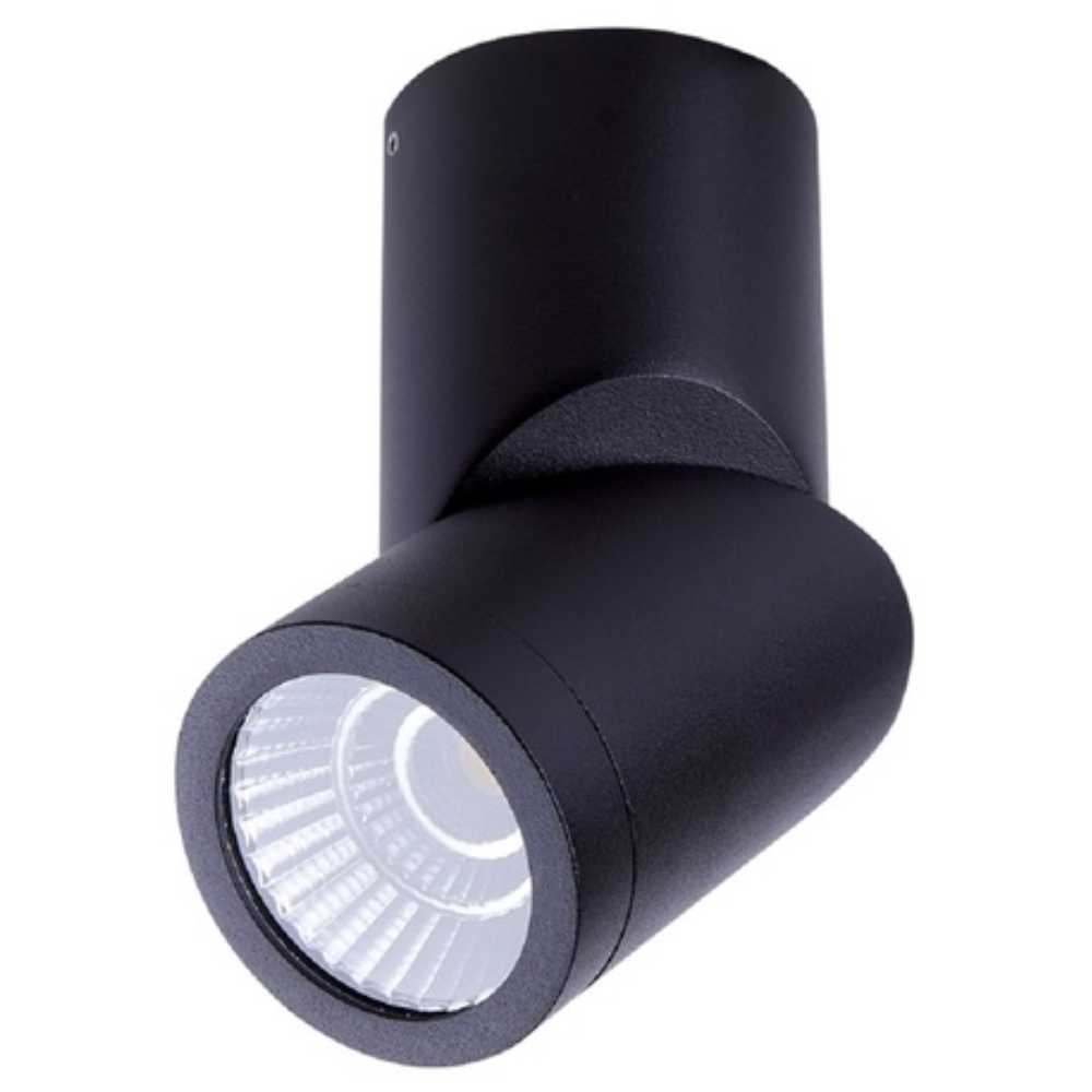 LÁMPARA DE INTERIOR LED POLLUX TECNOLITE SPOT DIRIGIBLE LED INTEGRADO NEGRO