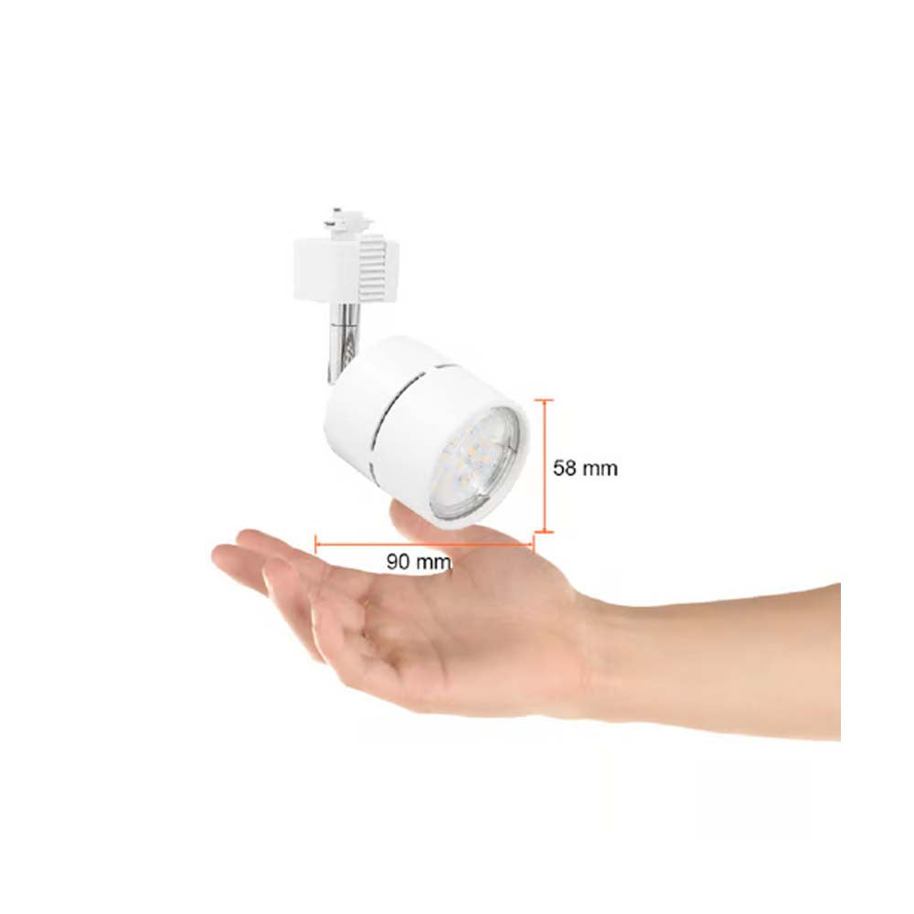 SPOT DE RIEL BELLAGIO I TECNOLITE DIRIGIBLE 50W BASE GU10 NO INCLUYE FOCO BLANCO