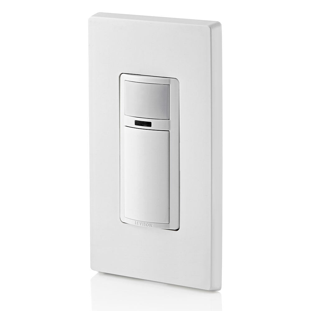 SENSOR DE PARED 180 3 VIAS INFRARROJO 500W/400VA 120V. SENCILLO BLANCO LEVITON