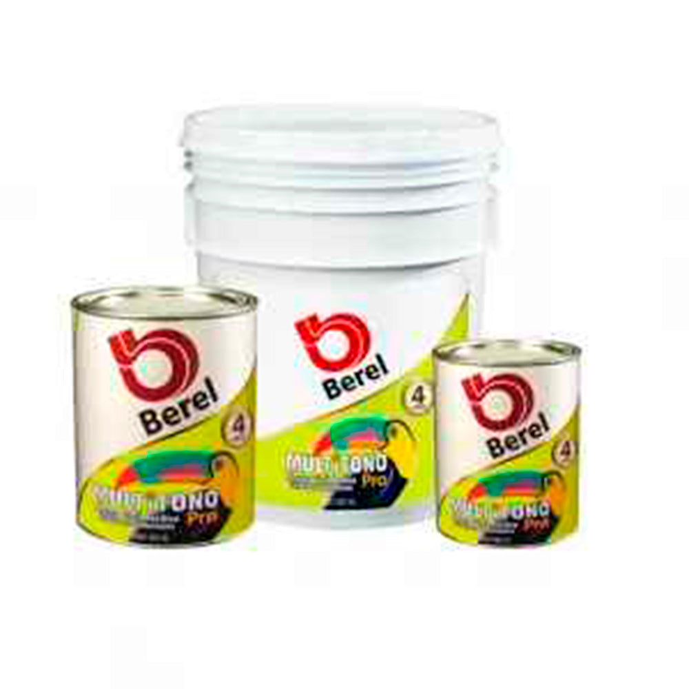 PINTURA VINIL-ACRILICA MULTITONO PRO 4 BLANCO SERIE 4700 P/INT/EXT BASE AGUA CUBETA 19LT