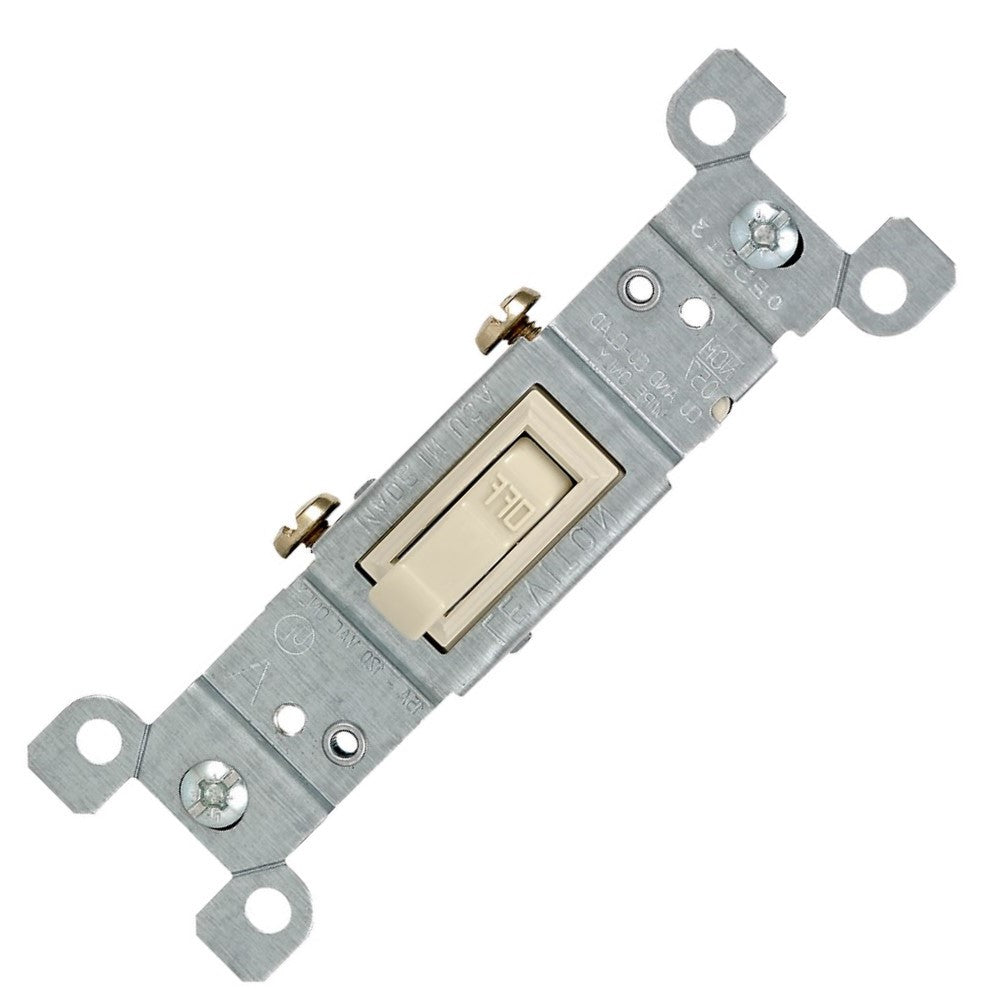 APAGADOR PALANCA VERTICAL RESIDENCIAL MARFIL LEVITON *** OFRECER 46000 ***