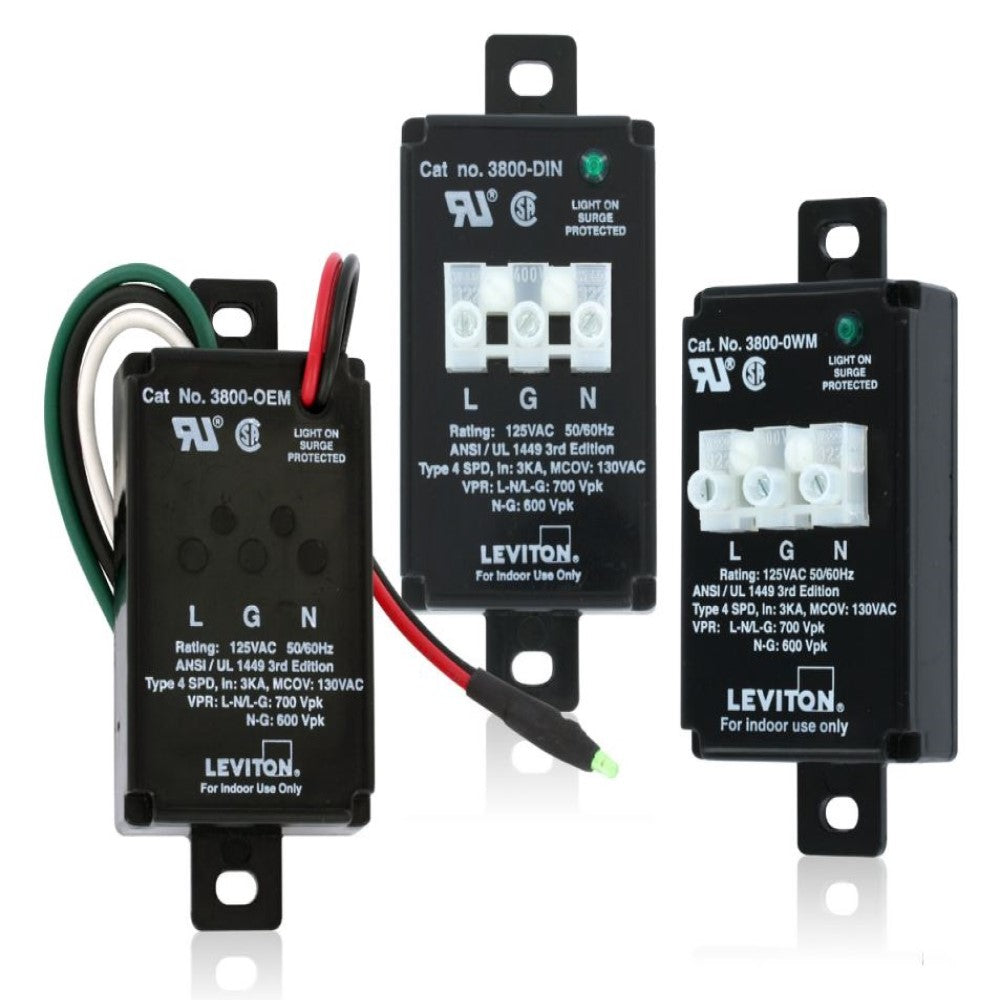 MODULO PROTECTOR PARA SOBRETENSION 50/60HZ. 120VCA. LEVITON