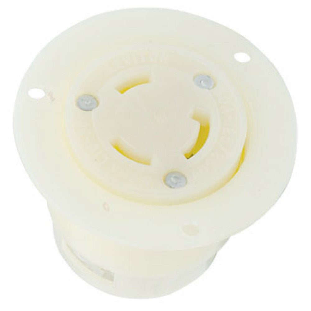 CONTACTO INDUSTRIAL MEDIA VUELTA 2P-3H 15A/125V. LEVITON