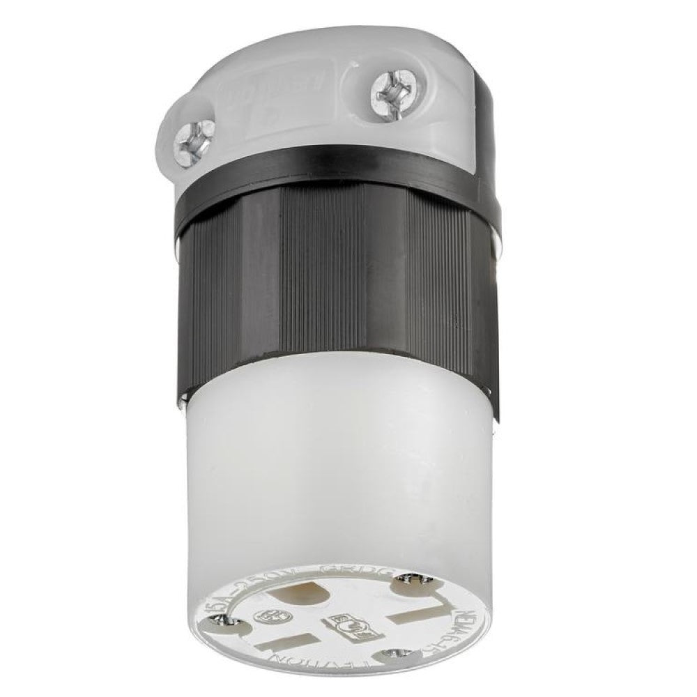 CONTACTO COLGANTE NYLON NEGRO 2P-3H 15A/250V. 05669-00C LEVITON *** OFRECER HBL5669C ***