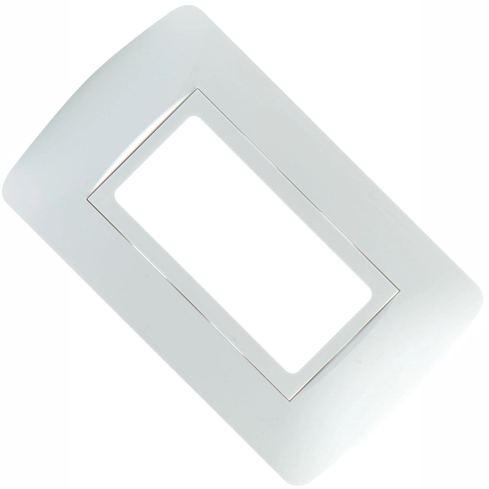 PLACA PARA CONTACTO DUPLEX ICFT BLANCA LEVITON