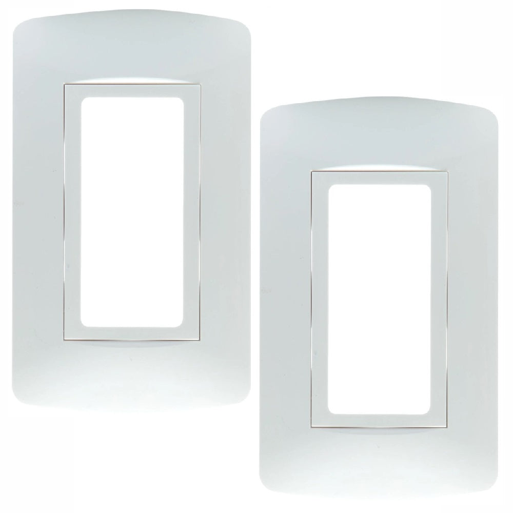 PLACA PARA CONTACTO DUPLEX ICFT BLANCA LEVITON