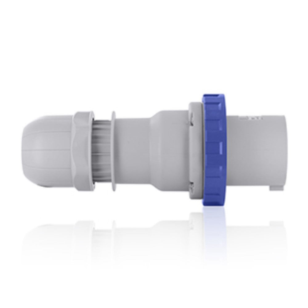 CLAVIJA PIN & SLEEVE 63A 200-250V 3P4H HORA 9 IP66/IP67 AZUL