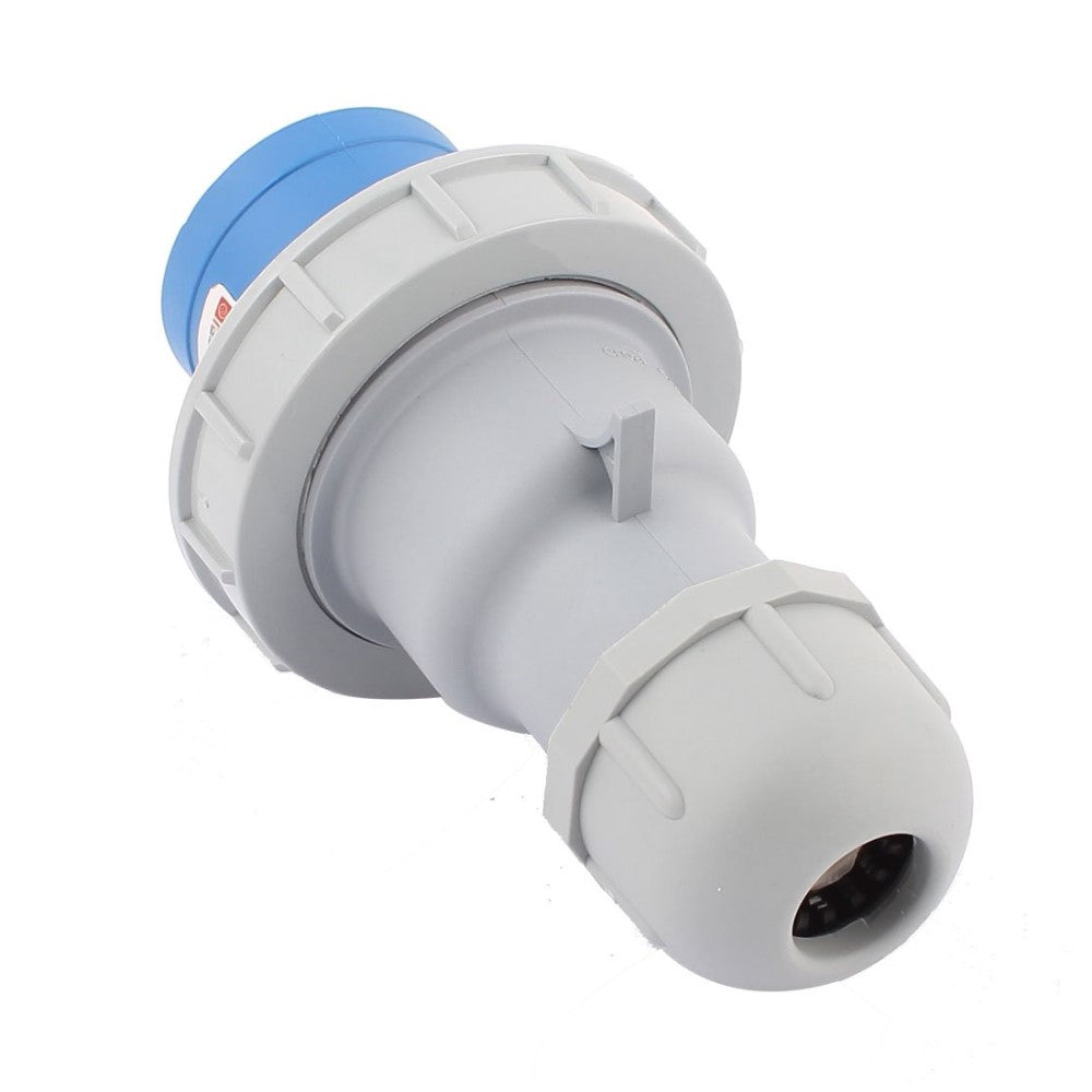 CLAVIJA PIN & SLEEVE 63A 200-250V 3P4H HORA 9 IP66/IP67 AZUL
