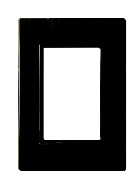 PLACA 3MOD METAL ALUM NEGRO R100 PLUS