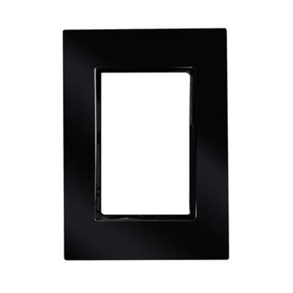PLACA NEMA METAL ALUM NEGRO R100 PLUS