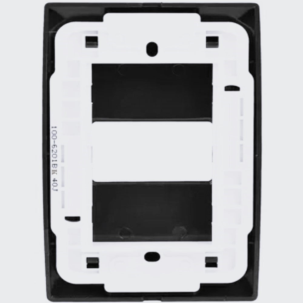PLACA 1 MODULO COLOR NEGRO COLOR NEGRO MCA ROYER