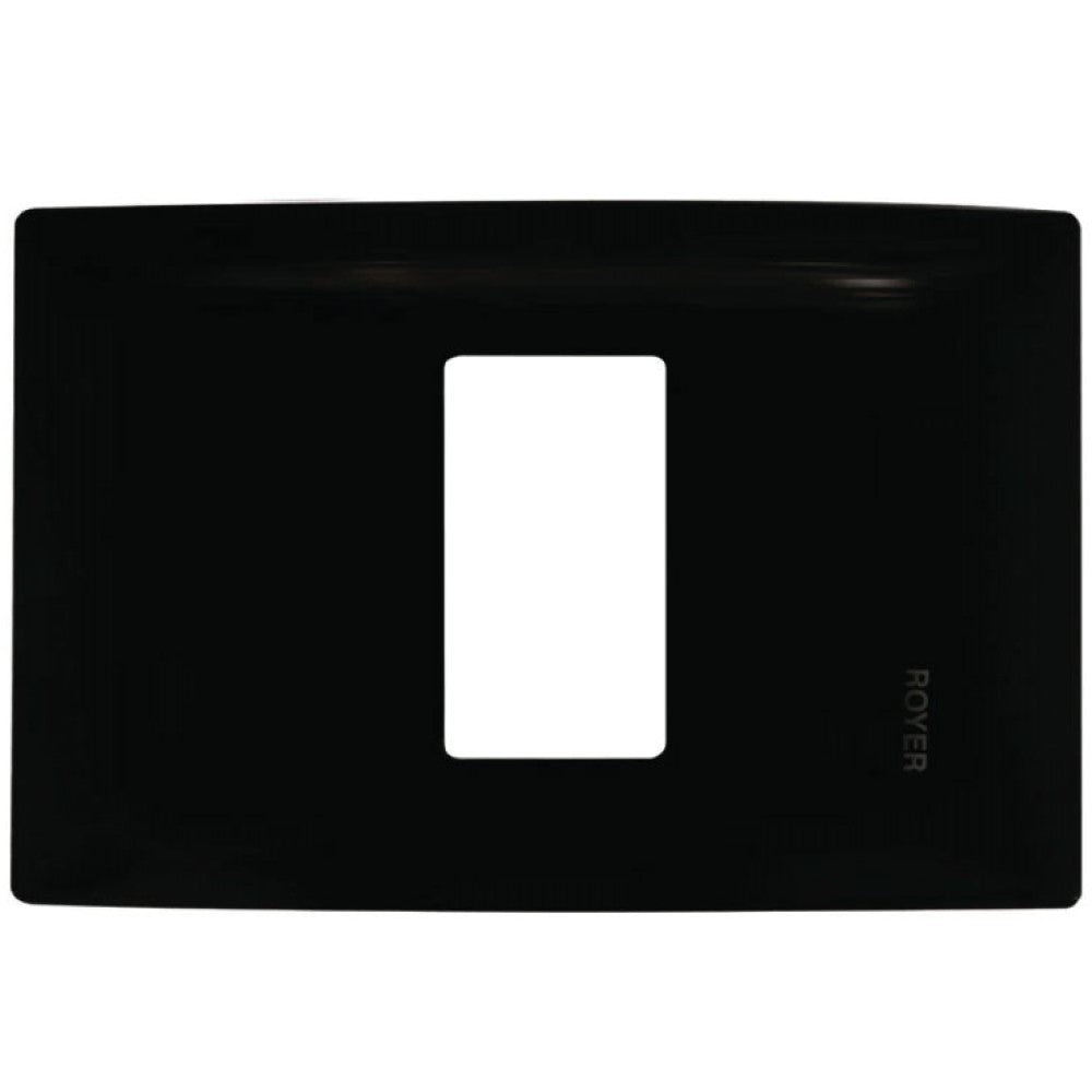 PLACA 1 MODULO COLOR NEGRO COLOR NEGRO MCA ROYER