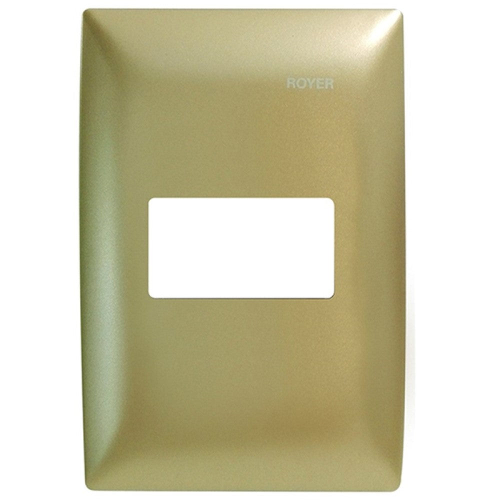 PLACA 1 MODULO HORIZONTAL CHAMPANGE