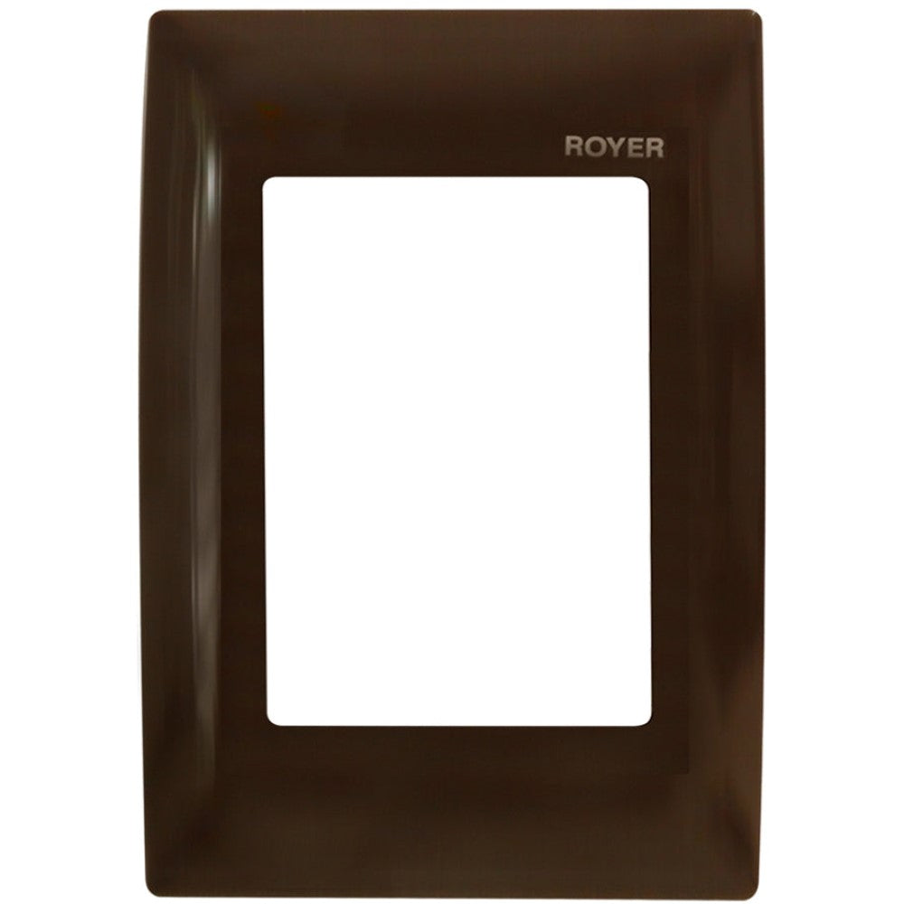 PLACA 3 MODULOS CHOCOLATE