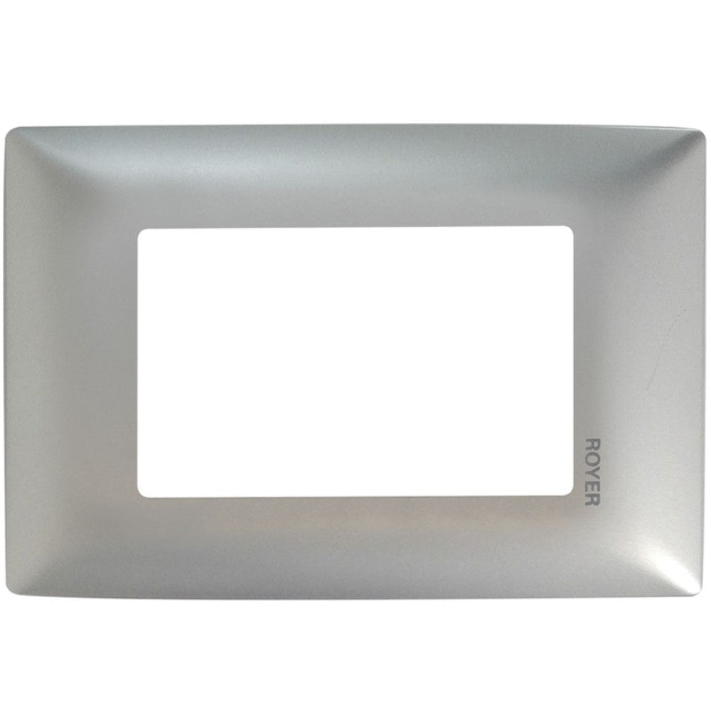 PLACA TIPO NEMA PLATA