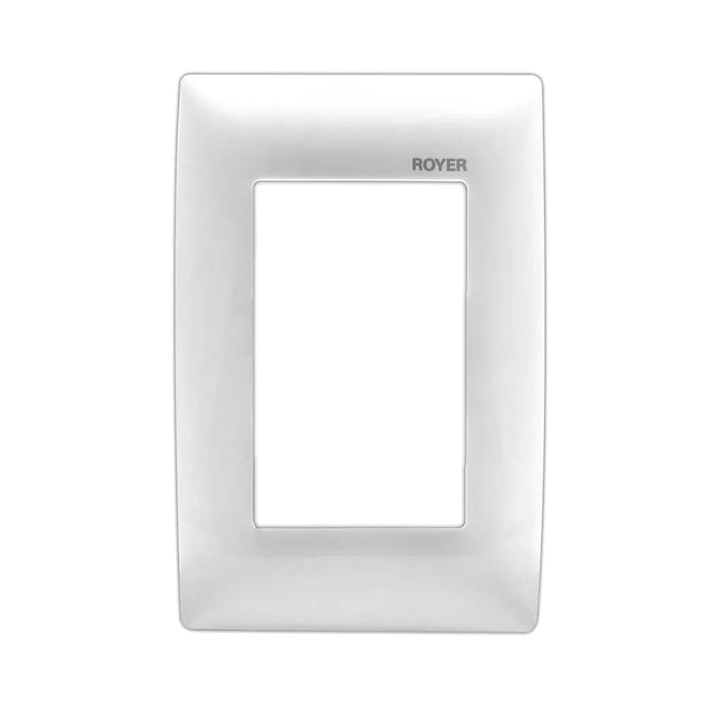 PLACA 3 MOD. BLANCO 100-6204W ROYER 100