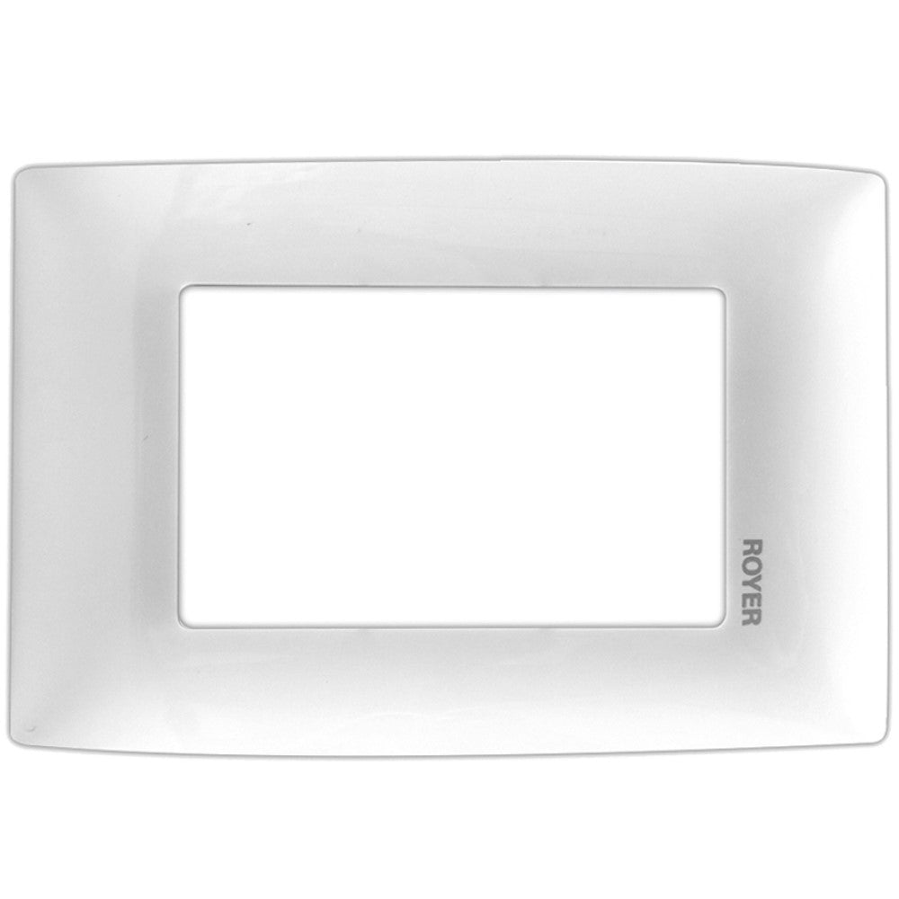 PLACA 3 MOD. BLANCO 100-6204W ROYER 100