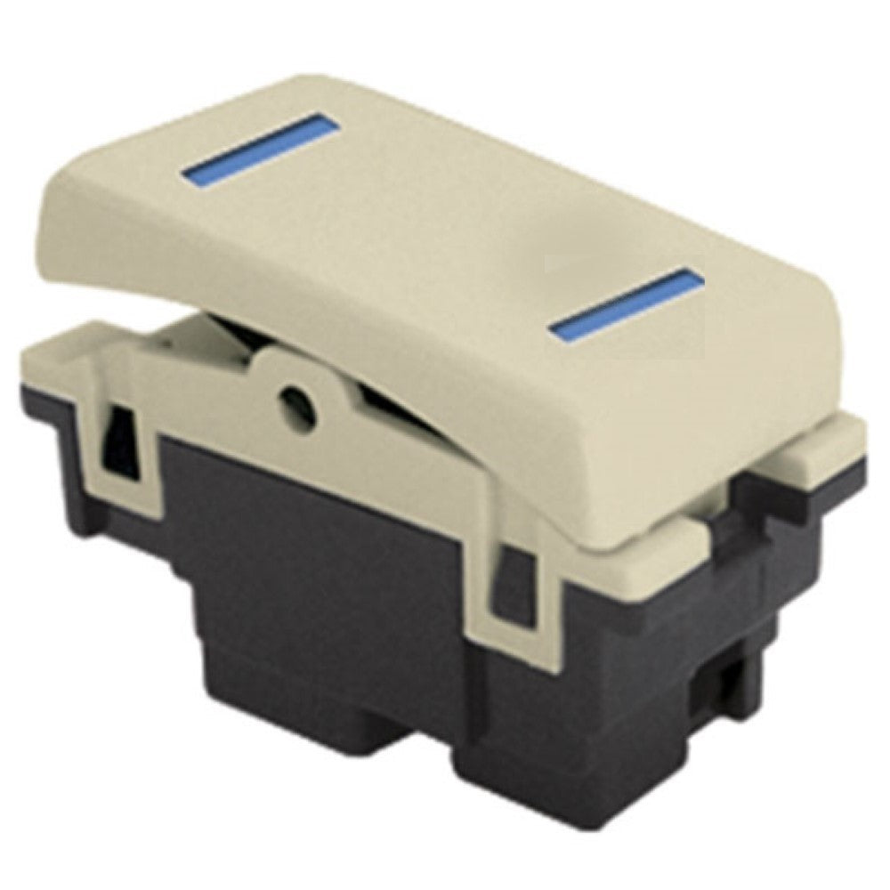 INTERRUPTOR 3 VIAS LED 15A 110V COLOR MARFIL ROYER 100