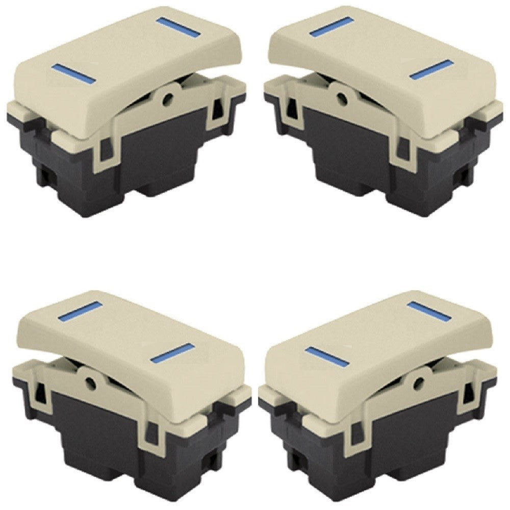 INTERRUPTOR 3 VIAS LED 15A 110V COLOR MARFIL ROYER 100