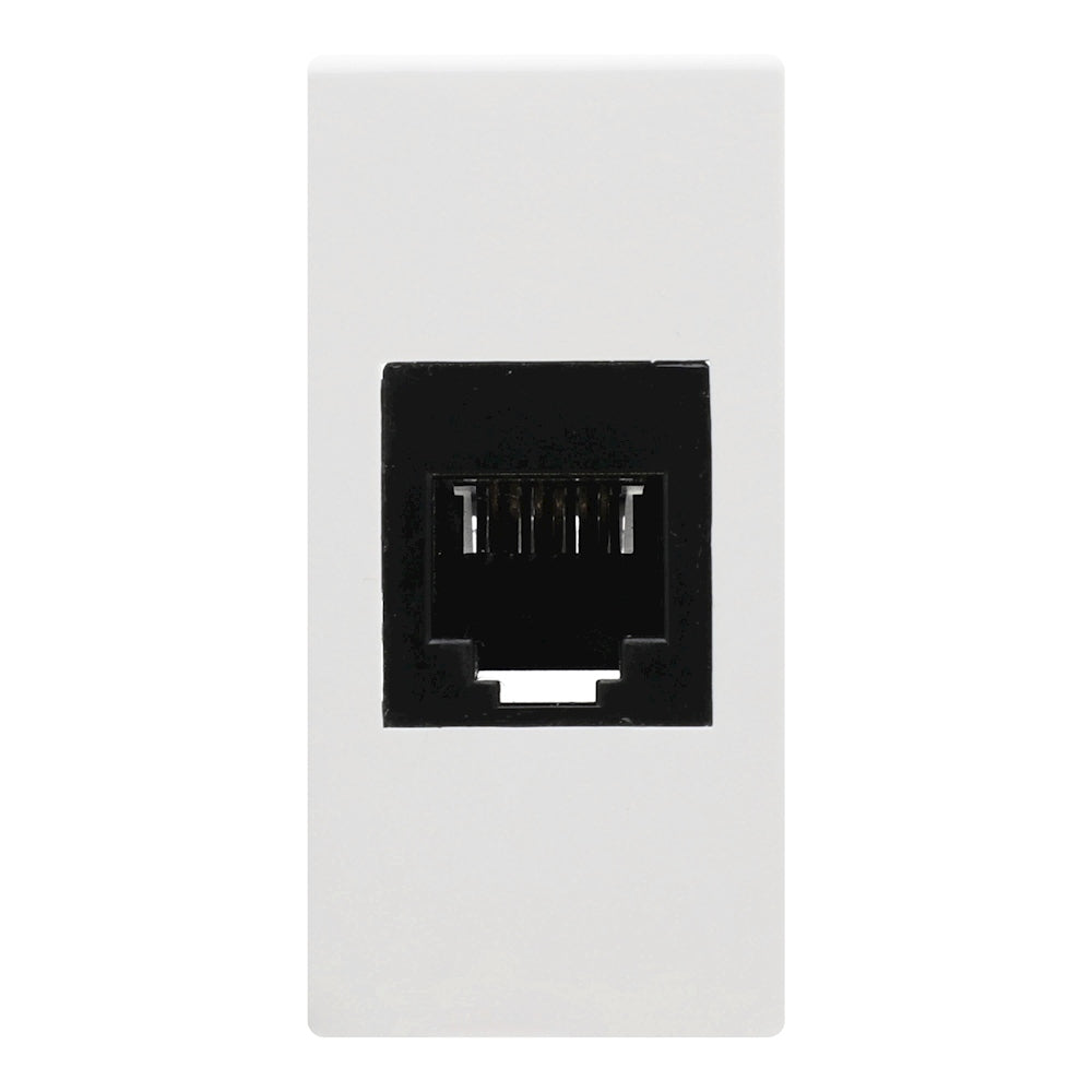 TOMA DE VOZ Y DATOS RJ45 CAT 6 BLANCO ROYER