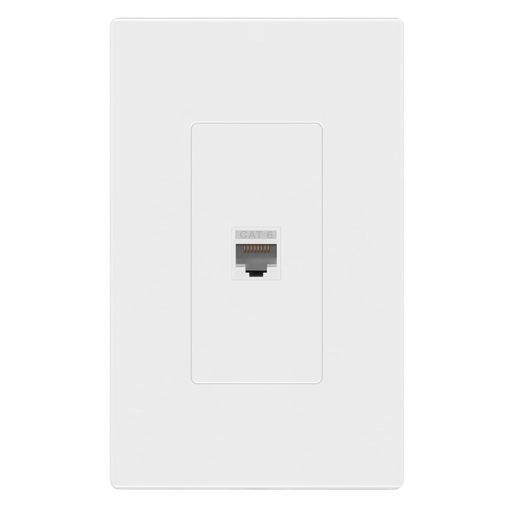 TOMA DE VOZ Y DATOS RJ45 CAT 6 BLANCO ROYER