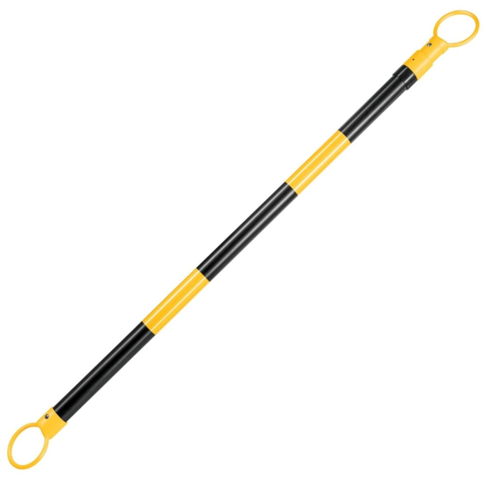 BARRA EXTENSIBLE DE 1.3 A 2.1 M REFLEJANTE PARA CONOS