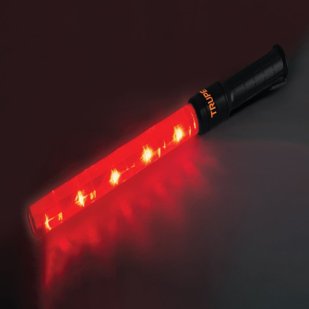 BASTON LUMINOSO DE 53 CM CON LUZ LED Y CLIP PARA CINTURON