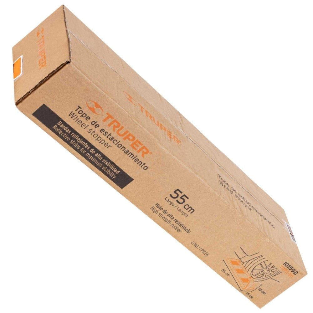 TOPE DE 55 CM PARA ESTACIONAMIENTO TRUPER