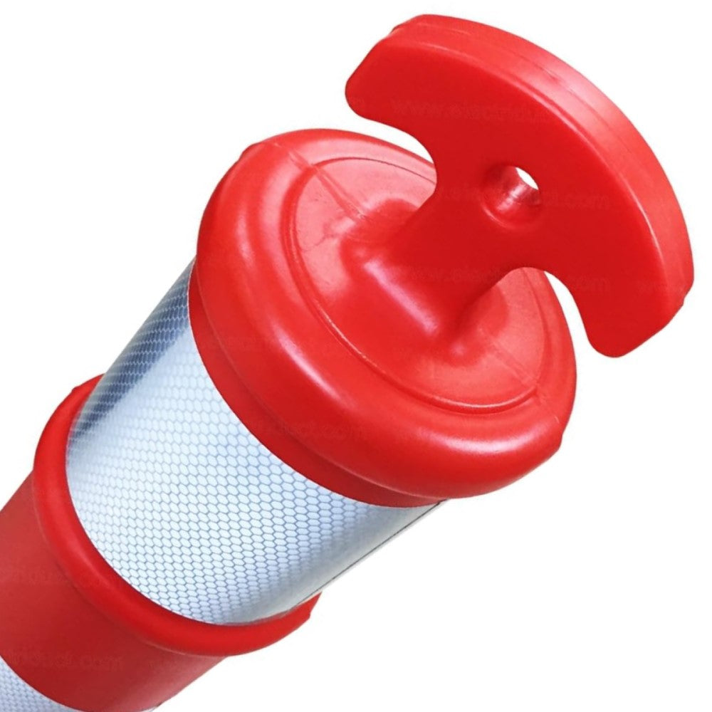 POSTE DELIMITADOR DE 115 CM DE ALTO CON BASE Y REFLEJANTE