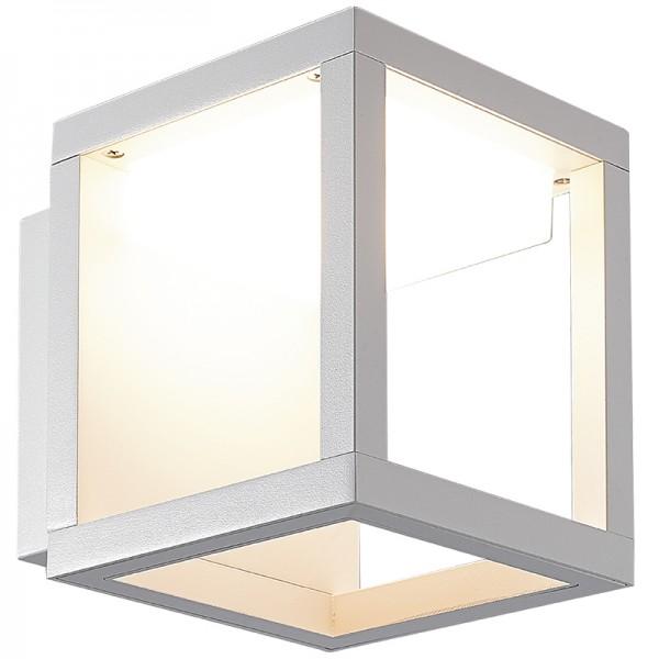 LUM LED CUADRO P/MURO 12W 100-240V IP54 3000K BLANCO ***HAE2025***