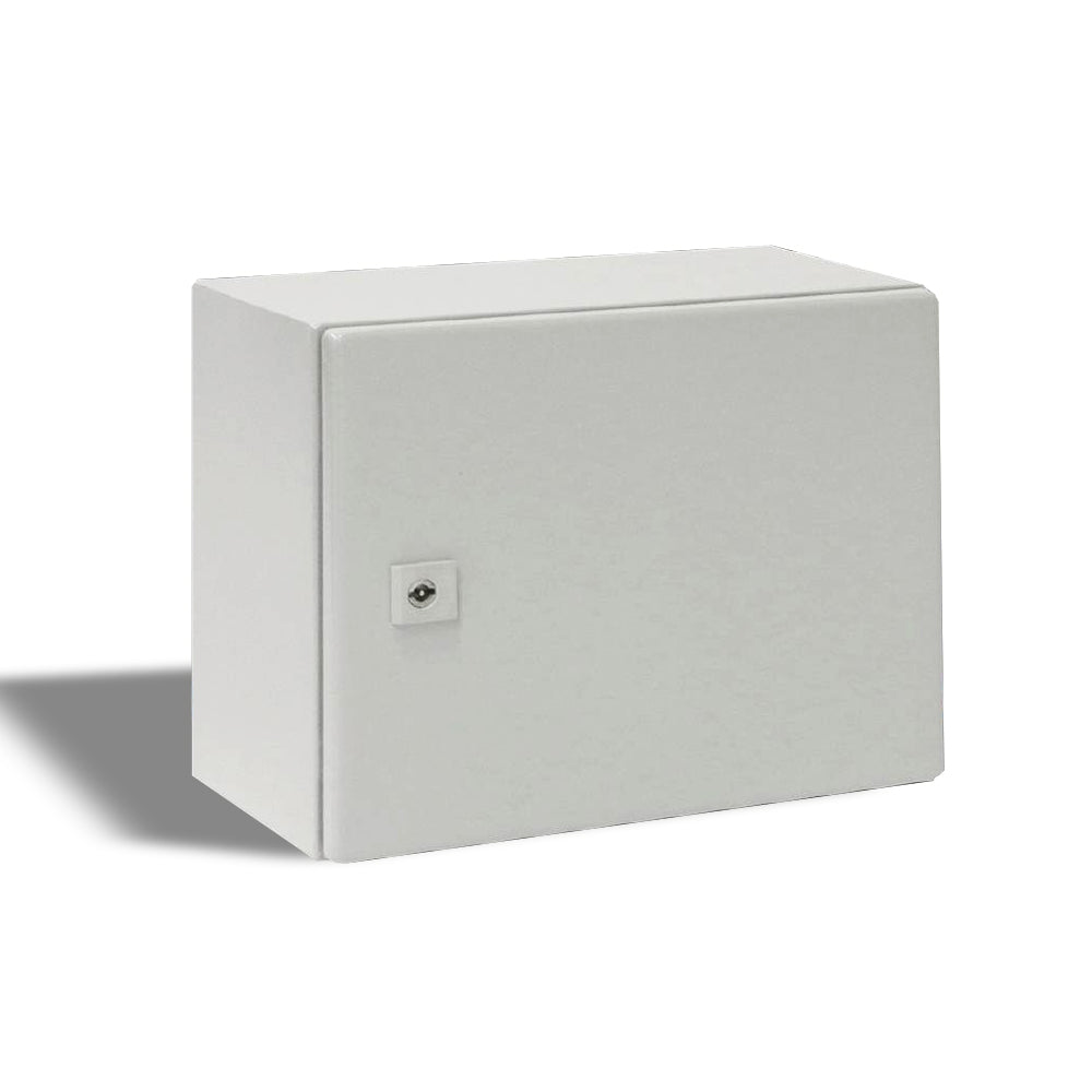 AE ARMARIO COMPACTO METÁLICO 300X380X210 RAL7035 STANDARD CON PLACA DE MONTAJE IP66 NEMA 4